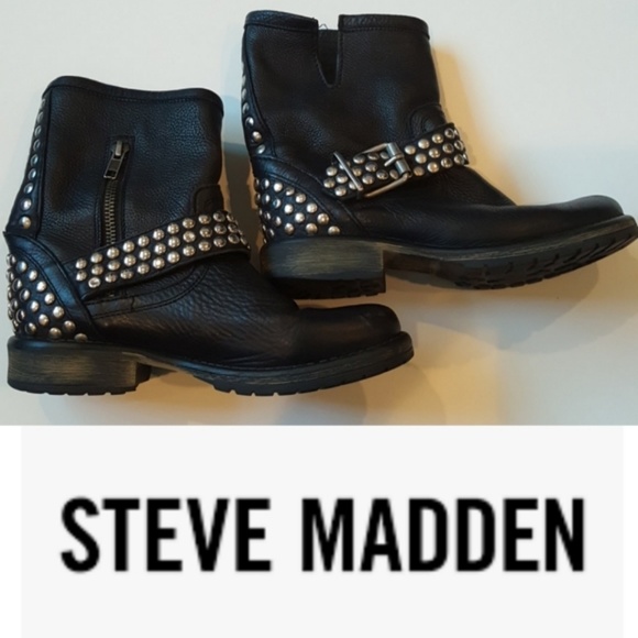 Steve Madden Shoes - Studded Fraankie Boots